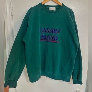 Vintage  Canary Island crewneck